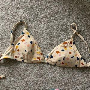 Madewell bikini top size M